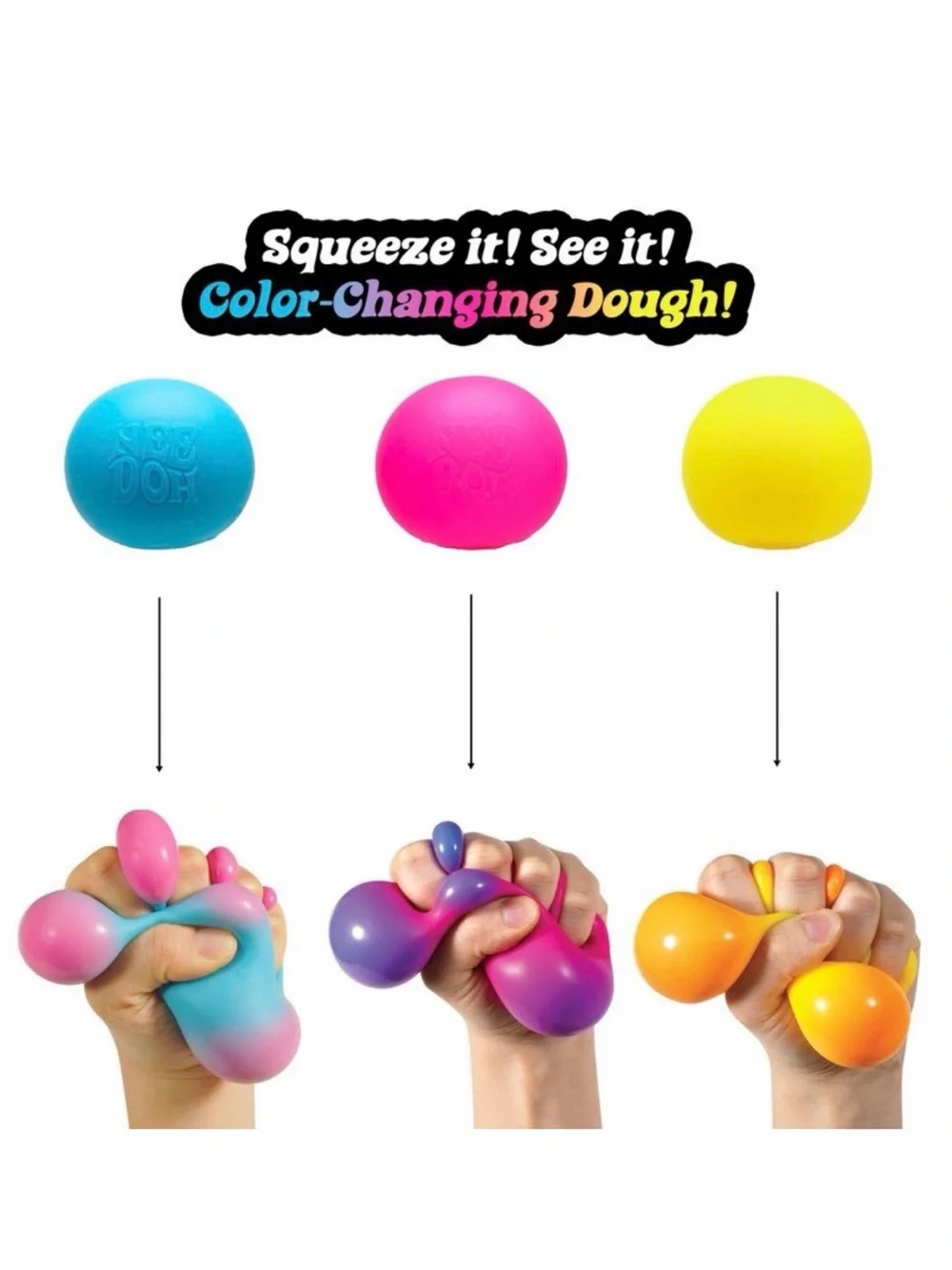 NeeDoh Color Change